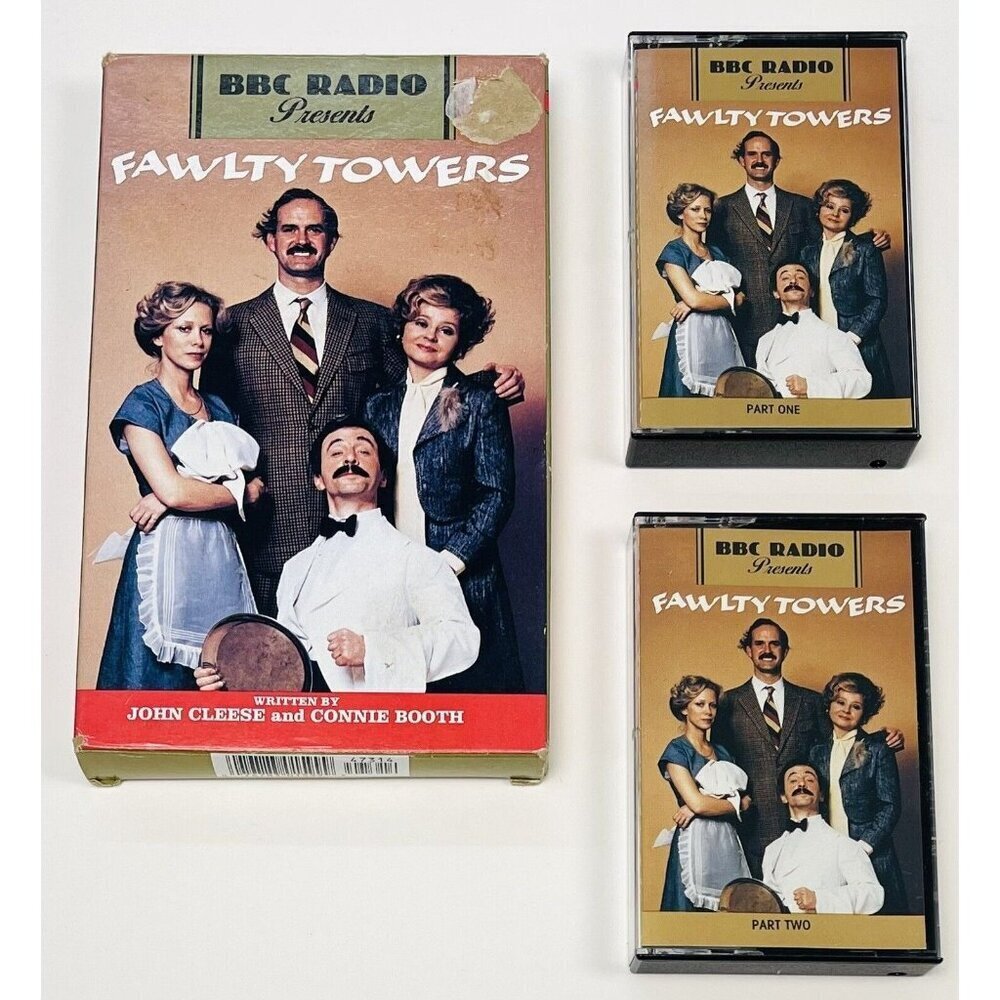 BBC Radio Presents: Fawlty Towers (1994, Audio Cassette, Abridged Ed.) Tested